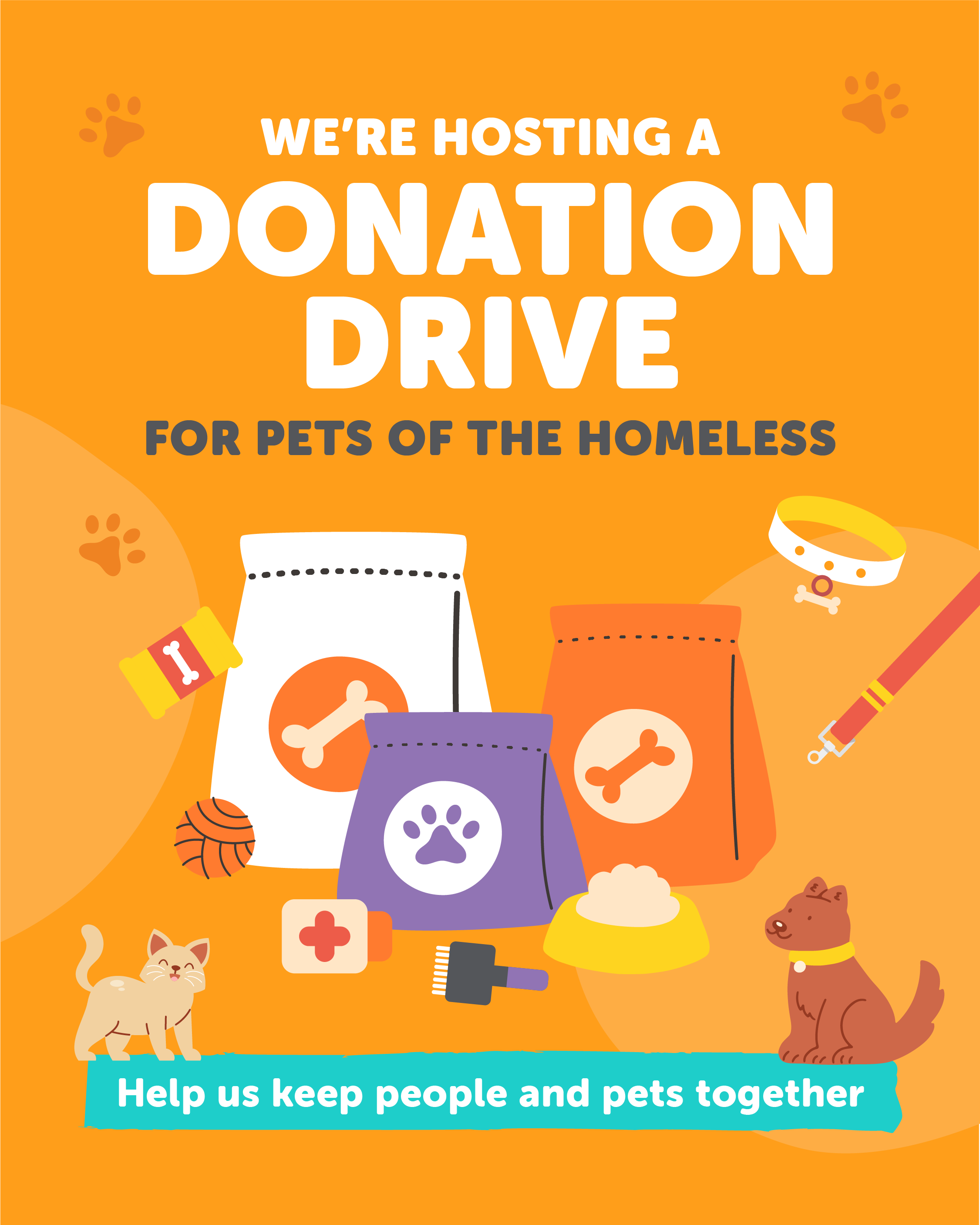 Donation Drive Social Tile 1